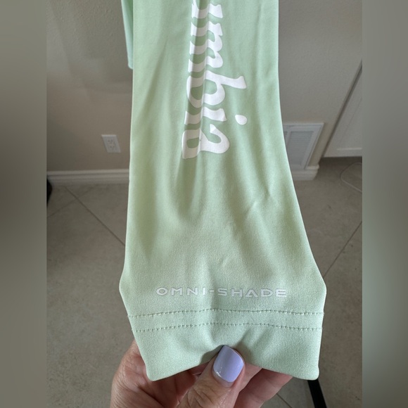 Columbia Men's Rapid Creek Omni-Shade Hoodie, Light Mint Green, MEDIUM - Picture 10 of 11